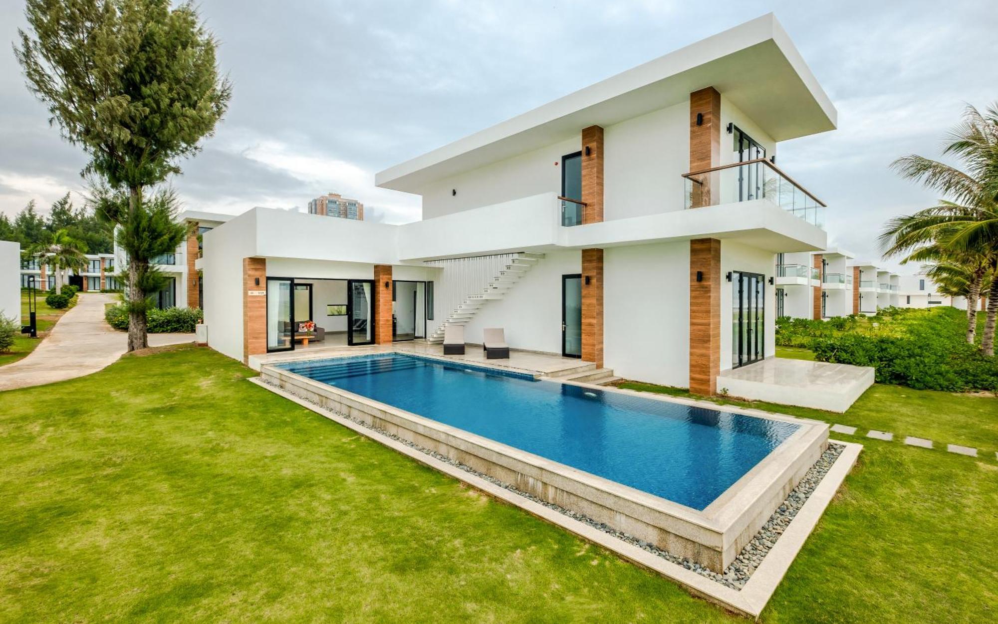 Biet Thu Mat Tien Bien Saint Simeon Resort Vung Tau Kültér fotó
